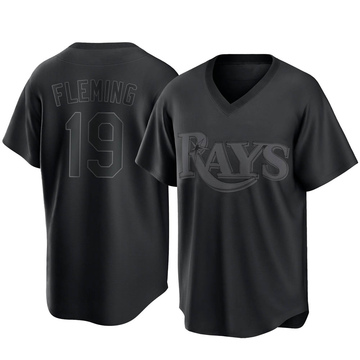 Josh Fleming 31 Tampa Bay Rays Navy Alternate Jersey - Dingeas