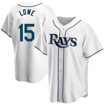 Tampa Bay Rays #8 On Lowe Mlb Golden Brandedition Black Jersey Gift For Rays  Fans - Bluefink