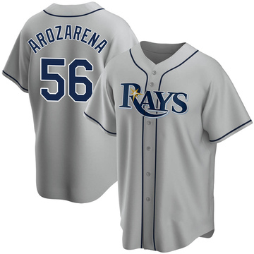 Men's Tampa Bay Rays Randy Arozarena 56 White Replica Player Jersey